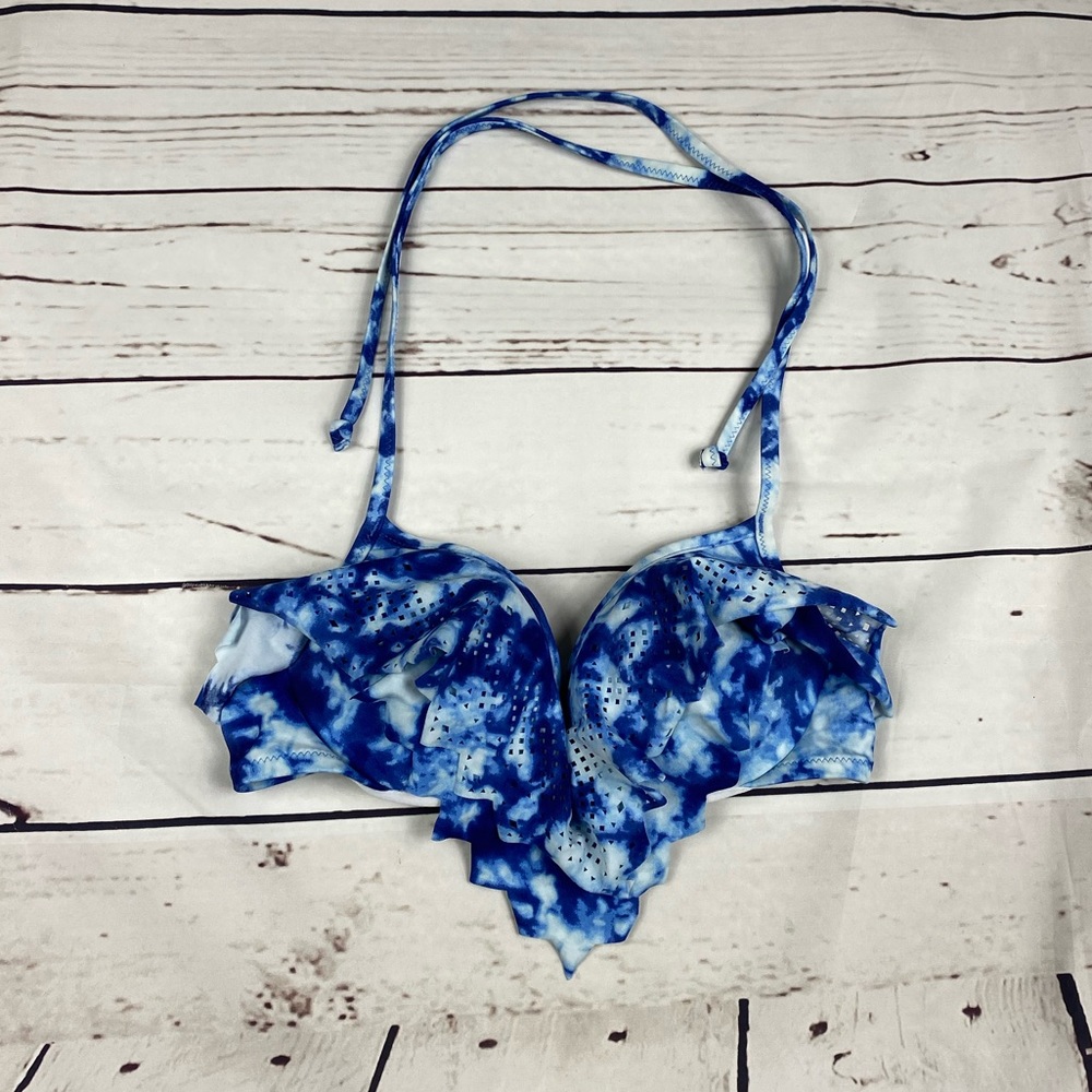 VS Blue‎ Tie Dye Bikini Top